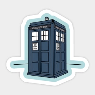 Tardis (Doctor Who) Sticker